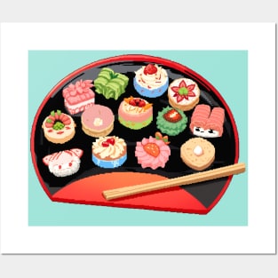 Assorted Sushi Dessert Posters and Art